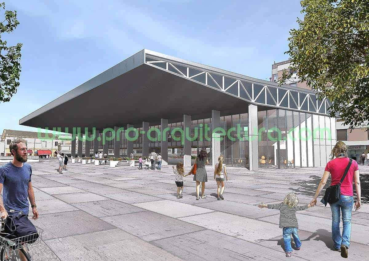 0043-04 Mercado de abastos - Proyecto Básico - Tu ayuda con la entrega del proyecto básico del pfc pfg tfg tfm de arquitectura.