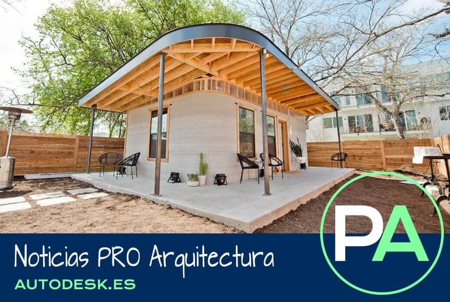 Noticias PRO Arquitectura. Casas de hormigón impresas en 3D.