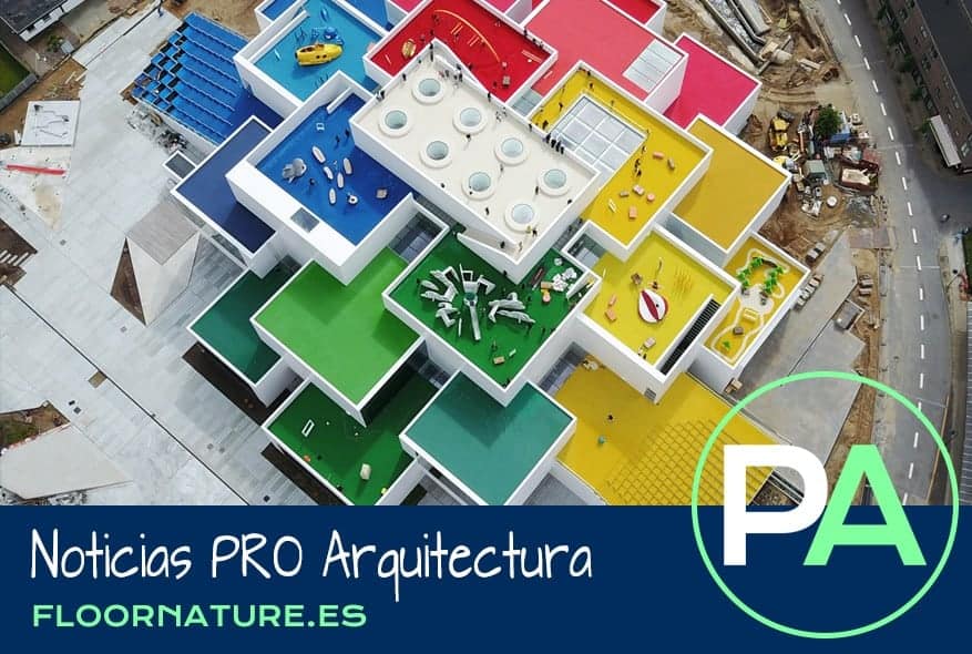 Noticias PRO Arquitectura. La Lego House de BIG es de cemento y acero.