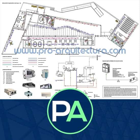 PRO Arquitectura - Ayuda con la instalación de climatización y ventilación del PFC PFG TFG TFM.